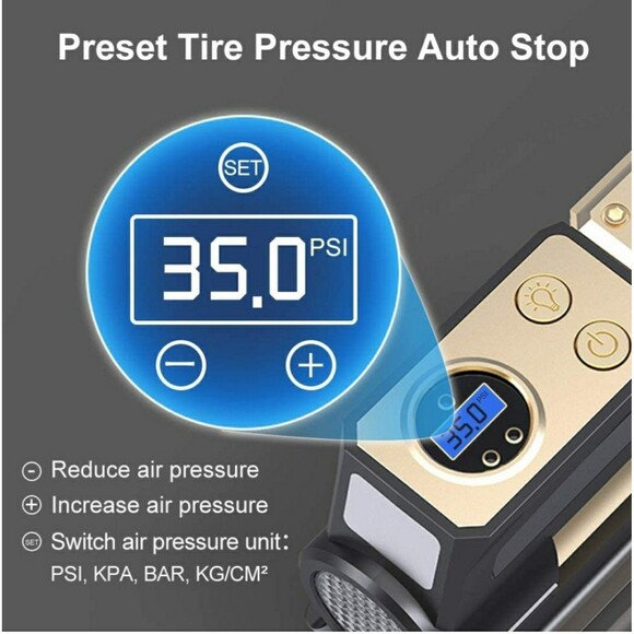 Wolfbox Tire inflator YD-380 - Picture 6 of 7